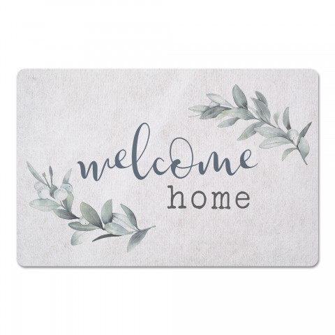 Welcome Home Olive Branch 27x18 Floor Mat