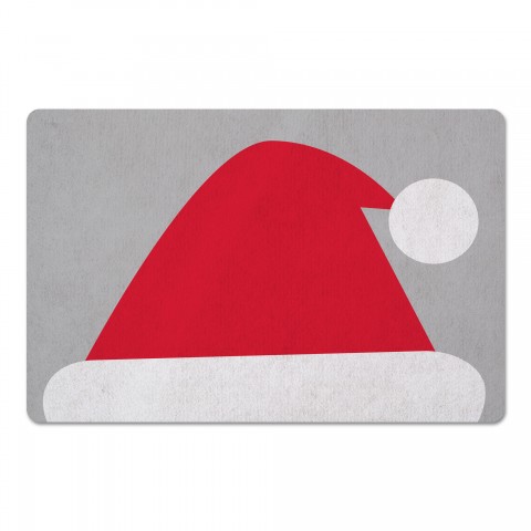 Santa Hat 27x18 Floor Mat