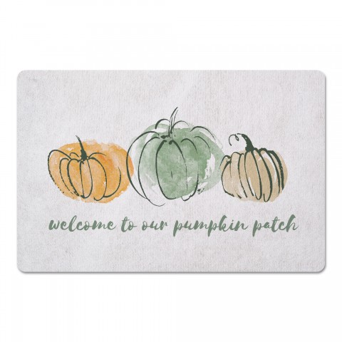 Welcome Pumpkins 27x18 Floor Mat