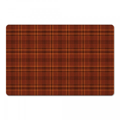 Autumn Plaid 27x18 Floor Mat