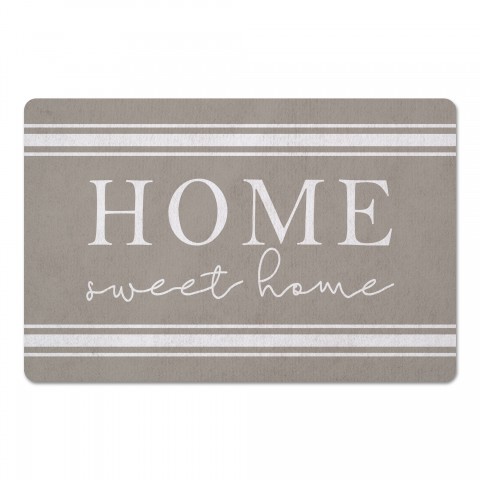 Home Sweet Home Striped Tan Textiles