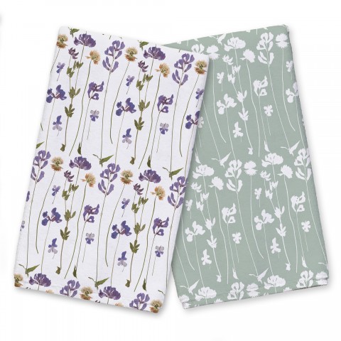Purple Wildflowers Textiles Collection