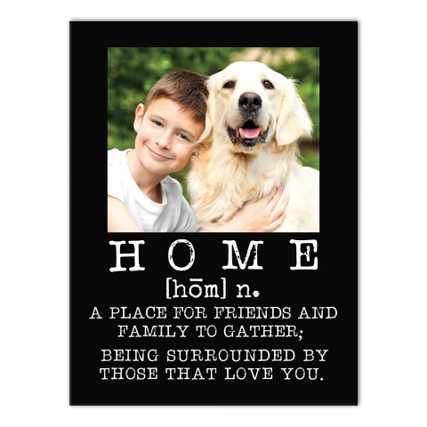 This Is Home 12x16 Personalized Canvas Wall Art