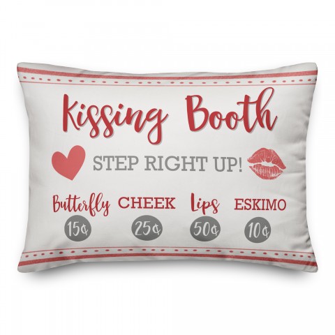 Kissing Booth 14x20 Spun Poly Pillow