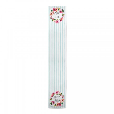 Hoppy Easter Floral Wreath Runner