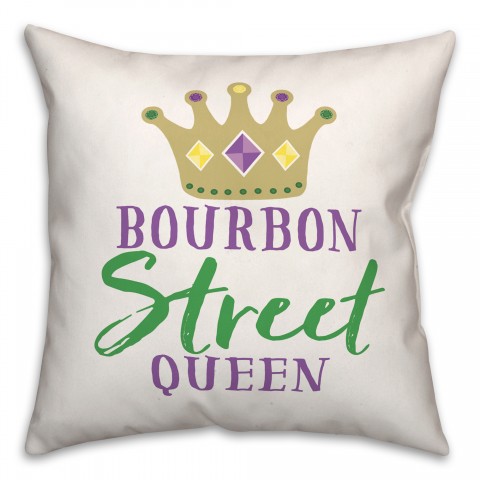 Bourbon Street Queen 18x18 Spun Poly Pillow