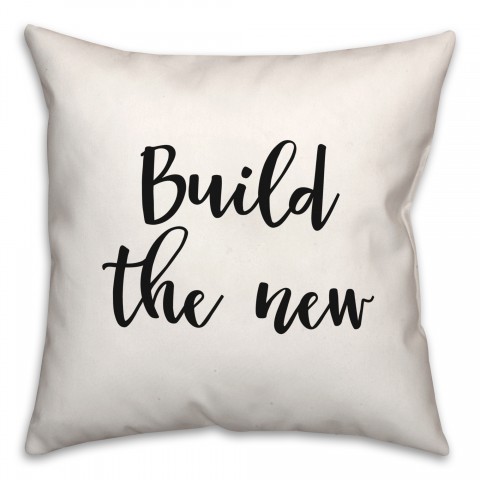 Build The New 18x18 Spun Poly Pillow