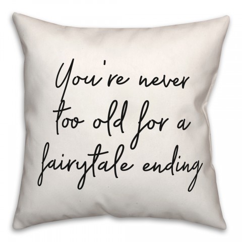 Fairy Tale  18x18 Spun Poly Pillow