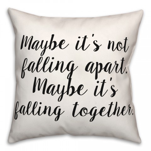 Falling  18x18 Spun Poly Pillow
