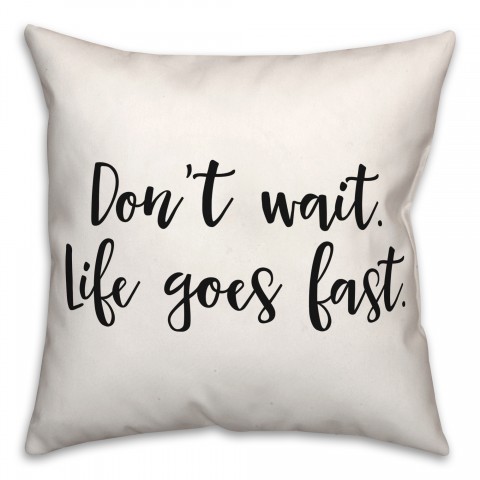 Fast  18x18 Spun Poly Pillow
