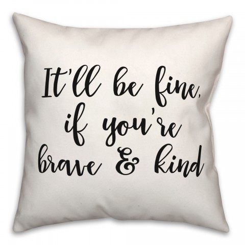 Fine  18x18 Spun Poly Pillow