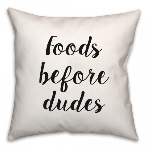 Foods  18x18 Spun Poly Pillow