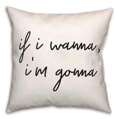 Gonna  18x18 Spun Poly Pillow