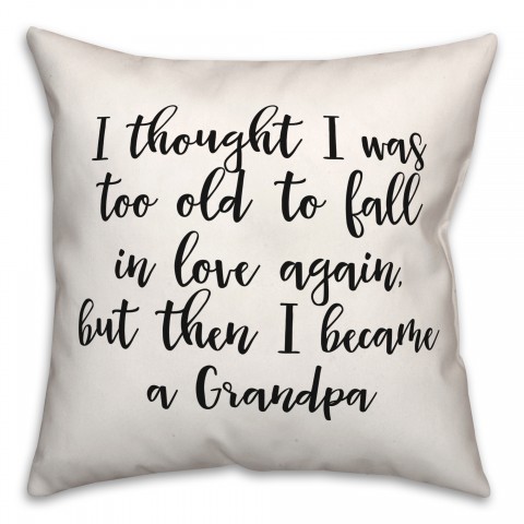 Grandpa  18x18 Spun Poly Pillow