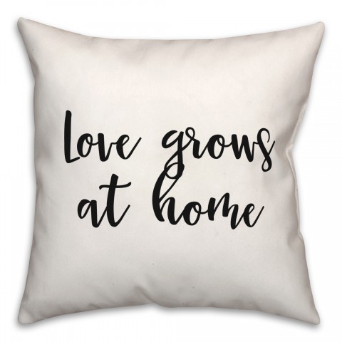 Grows  18x18 Spun Poly Pillow