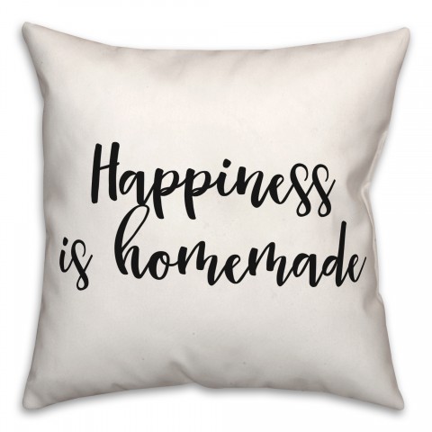 Homemade  18x18 Spun Poly Pillow