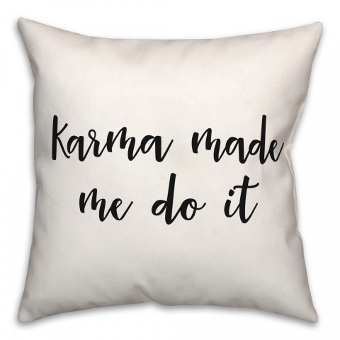 Kama  18x18 Spun Poly Pillow