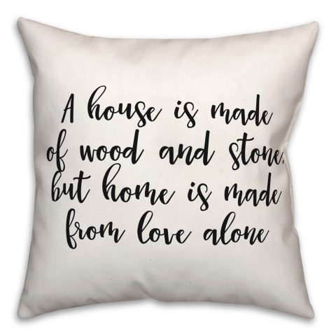 Love Alone  18x18 Spun Poly Pillow