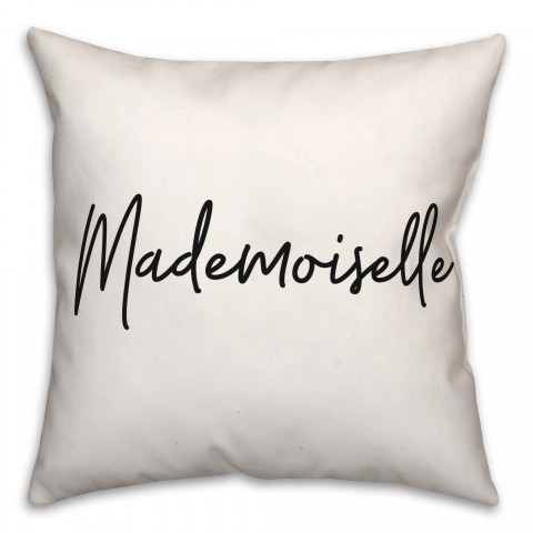 Mademoiselle  18x18 Spun Poly Pillow