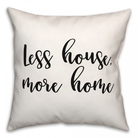 More  18x18 Spun Poly Pillow