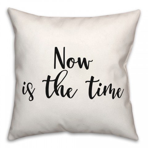 Now  18x18 Spun Poly Pillow