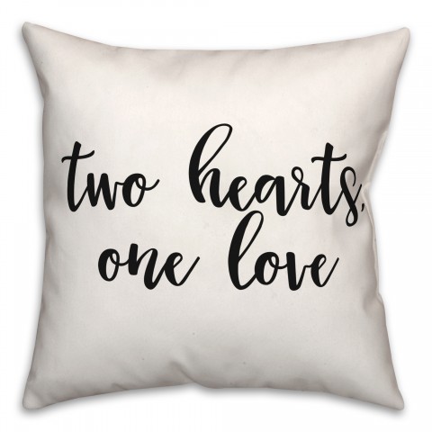 One Love  18x18 Spun Poly Pillow