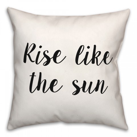 Rise  18x18 Spun Poly Pillow