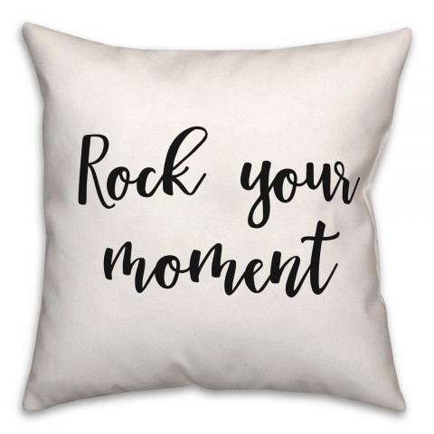 Rock  18x18 Spun Poly Pillow