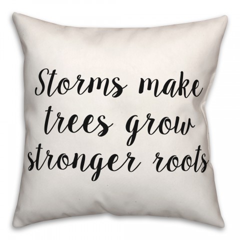 Roots  18x18 Spun Poly Pillow