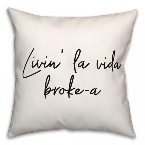 Vida  18x18 Spun Poly Pillow