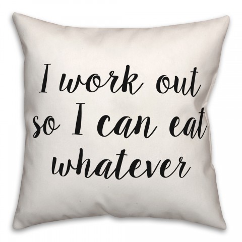 Whatever  18x18 Spun Poly Pillow