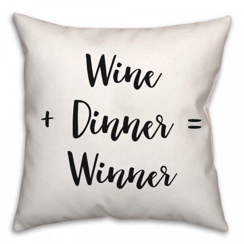 Winner  18x18 Spun Poly Pillow