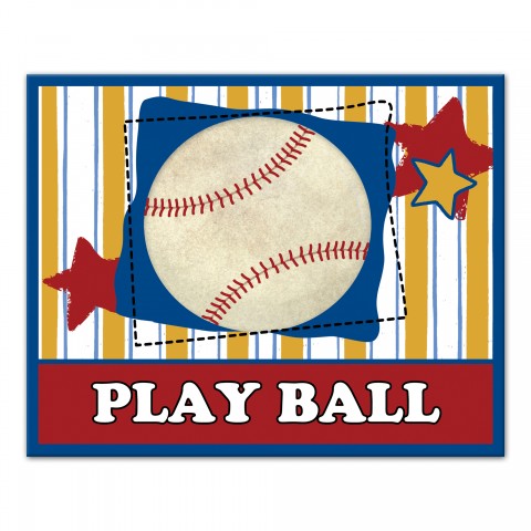 Play Ball  Wall Art
