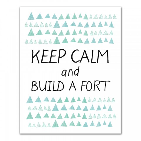 Build A Fort  Wall Art