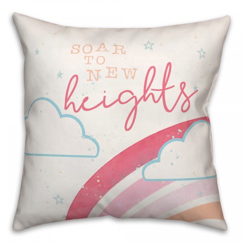 Soar To New Heights  Pillow