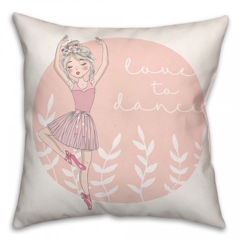 Love To Dance  Pillow