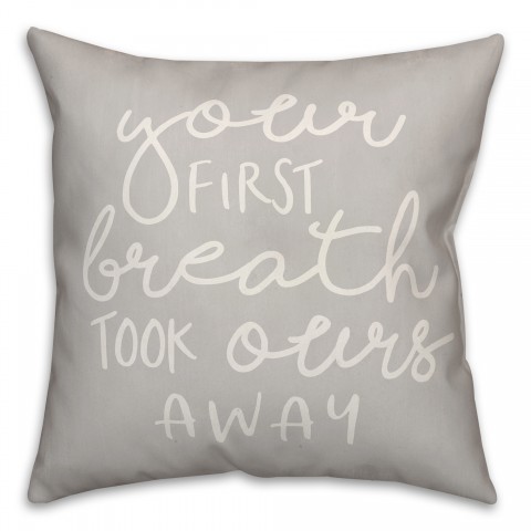 Your First Breath Pillow