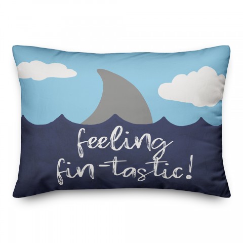 Feeling Fin-tastic  14x20 Spun Poly Pillow