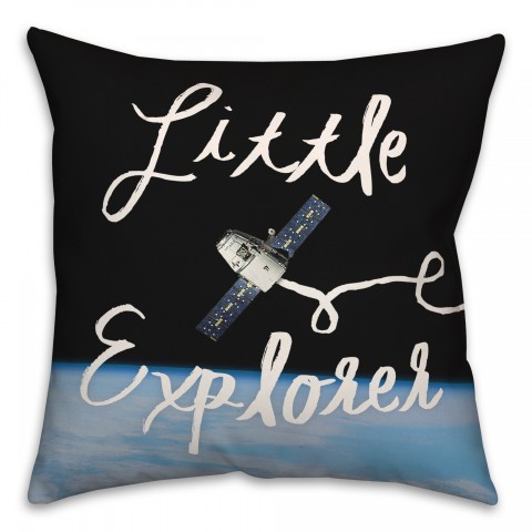 Little Space Explorer  Pillow