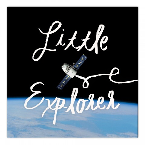 Little Space Explorer Wall Art