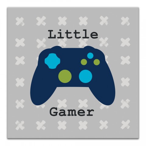 Little Gamer  Wall Art