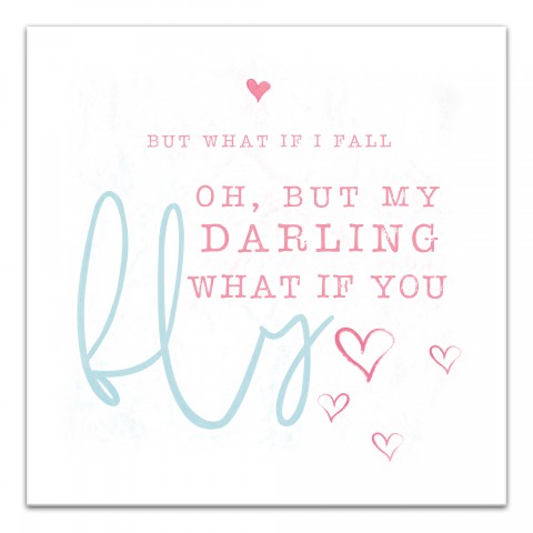 What If You Fly Wall Art