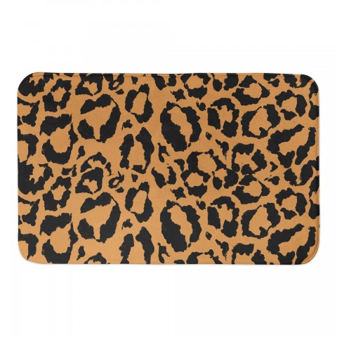 Cheetah Print 34x21 Bath Mat