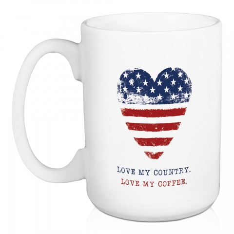 Love Country Love Coffee 15 oz Mug