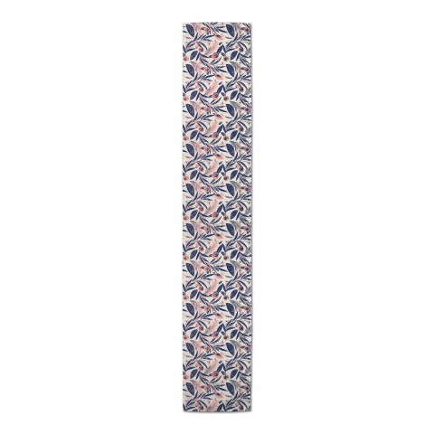 Navy and Pink Florals Runner