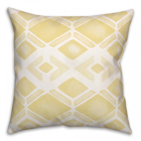 Watercolor Geo  Pillow
