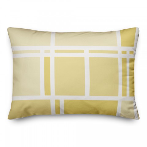 Modern Geo Grid  Pillow