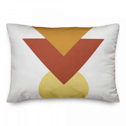 Stacked Shapes  Pillow
