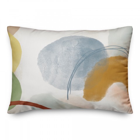 Modern Shapes Indoor / Outdoor Pillow