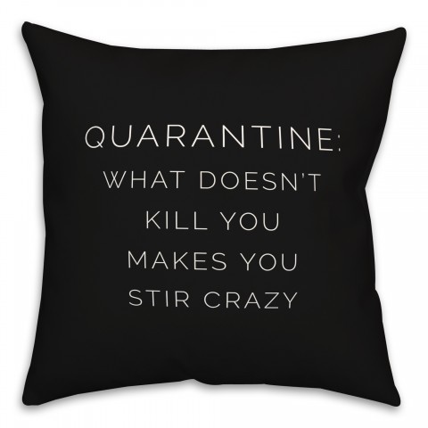 Stir Crazy 18x18 Spun Poly Pillow